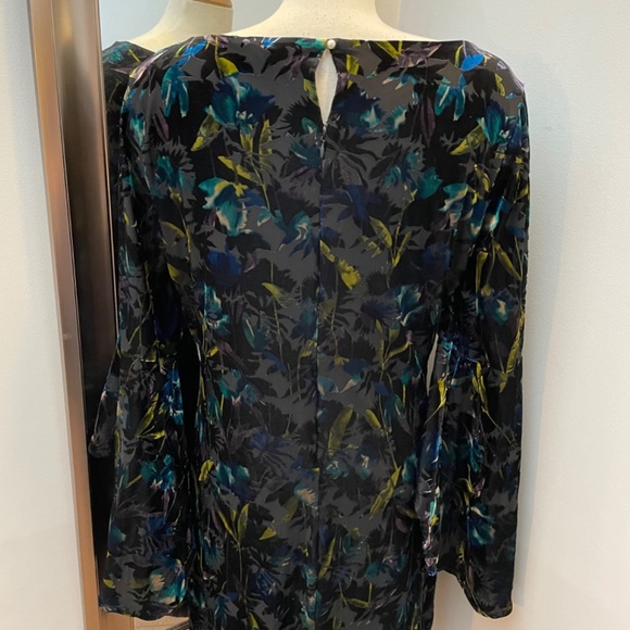 Tropical black burnt-out velvet The Limited Collection dress - Picture 8 of 14